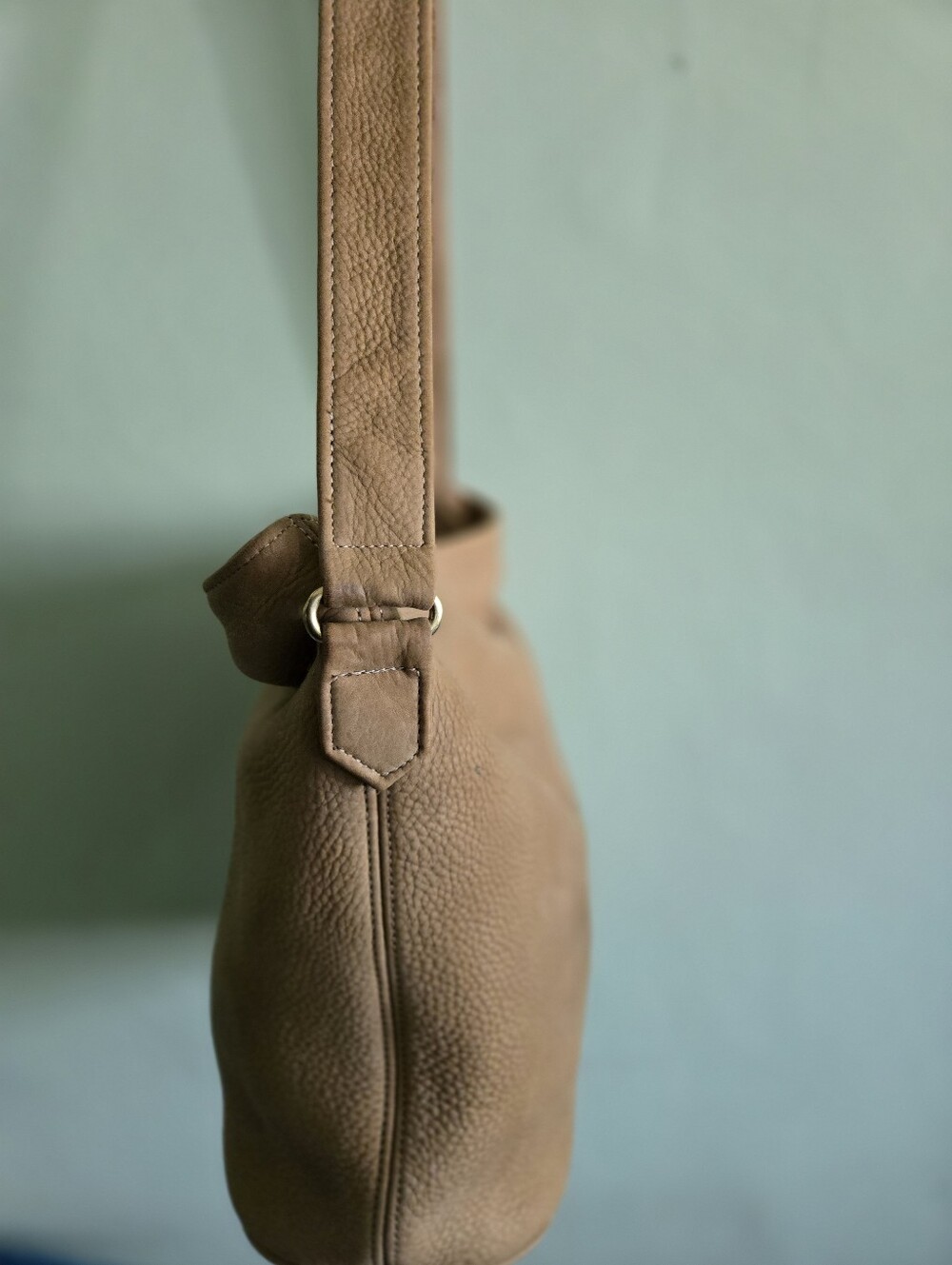 Vintage COACH Made in Italy Nubuck Leather Slouchy Bucket Bag 4923 - AS IS - Picture 10 of 15